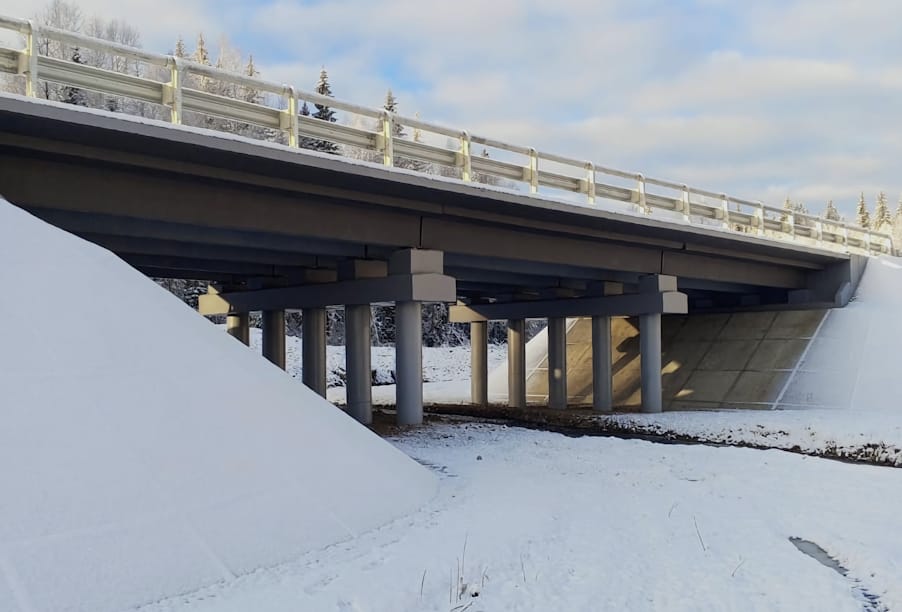 В Красноярском крае отремонтированы мосты через реки Журу, Канзыбу и Симоновку